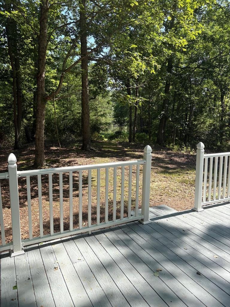 Deck Backyard View
