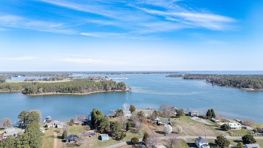 Aerial Wide River