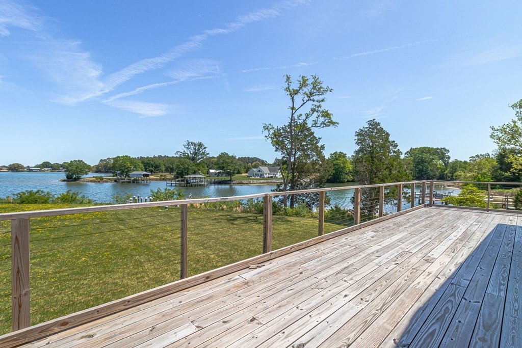 Waterfront Deck View