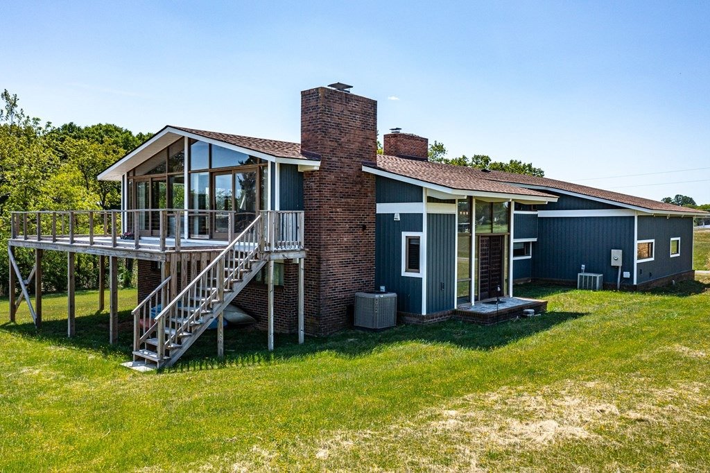 Side Exterior & Chimney